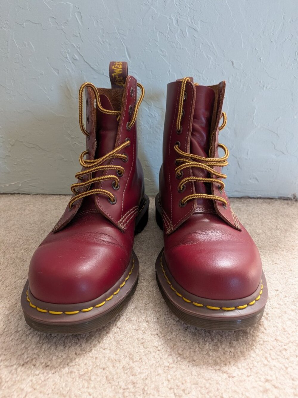 MIE Dr. Martens Made In England (MIE) Vintage 1460 Quilon Boots UK 6